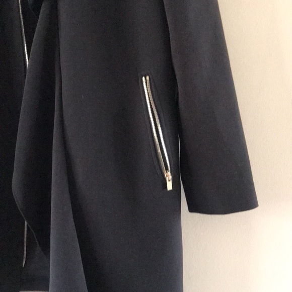 Club Monaco Black Coat Size XS/TP (TP means Tre Petite- Very Small) - Picture 4 of 12